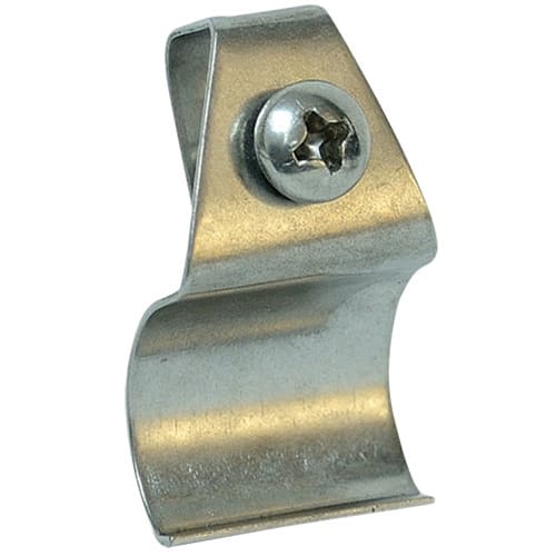 BreeBe - 2/Pkg No Hole Hooks Keyhole - Silver