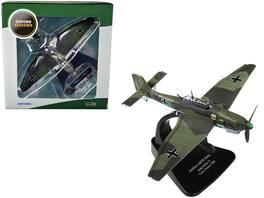 Oxford Diecast - Junkers Ju 87B "Stuka Stab" Dive Bomber Plane III/StG 77 Caen France (1940) "Oxford Aviation" Series 1/72 - Green
