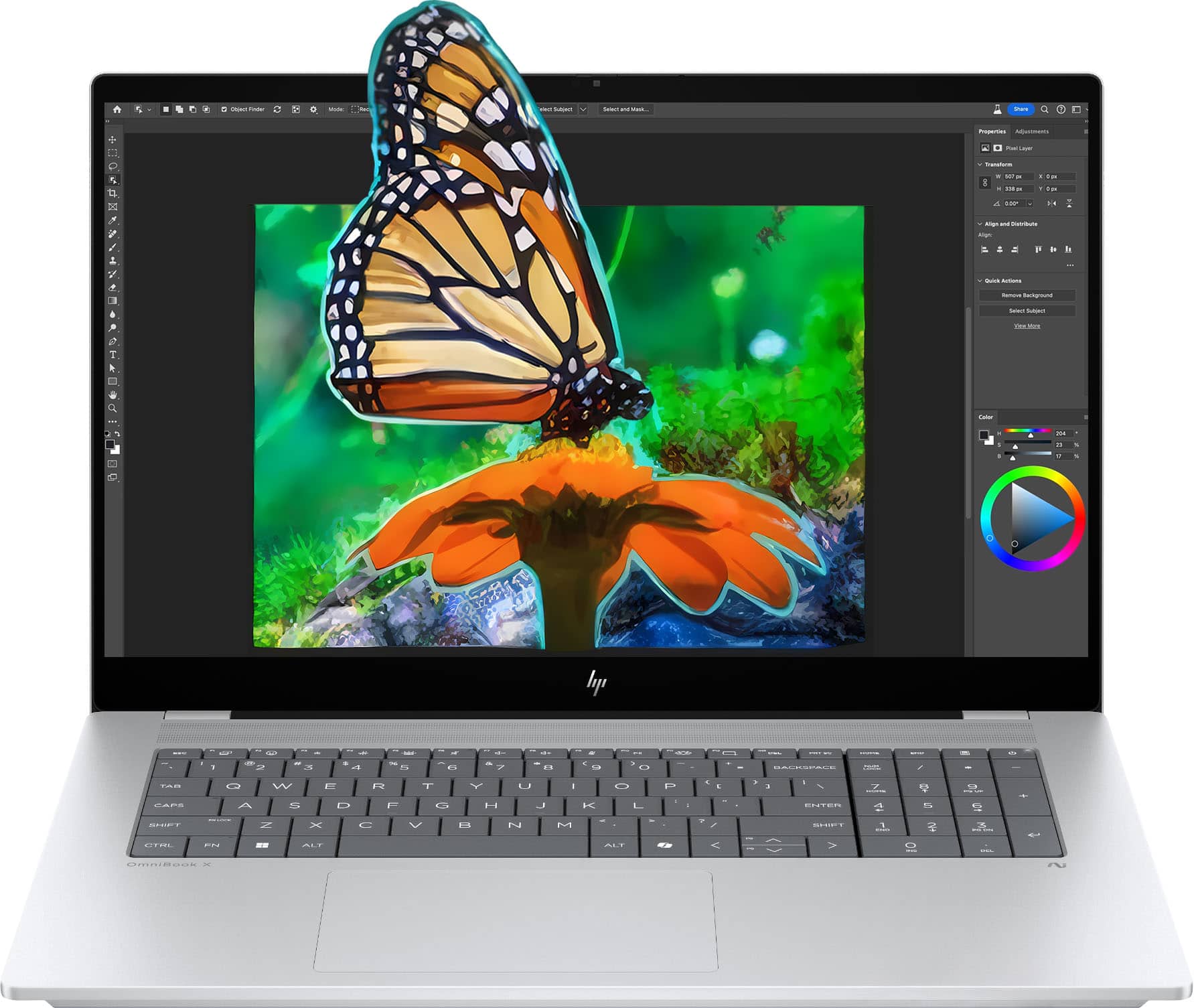 Sure, here is the corrected and grouped text:
---
**Properties Adjustments**
- **Name:** Main-Background
- **Type:** Layer
- **Visibility:** Yes
- **Opacity:** 100%
- **Blending Mode:** Normal
- **Position:** 0, 0
- **Size:** 1000 x 750
- **Lock:** No
- **Linked:** No
- **Layer Style:** None
**Quick Actions**
- **Reset Background**
- **Select All Layers**
- **View Menu**
**Color Picker**
- **Color:** (RGB values)
- **Opacity:** 100%
**Other Text**
- **ECE O A W s E D PC T O Y H U J - K M L P - - % a - - CEICR 2 1 - . 13 - C. IME .. Z X C V L N 1-1 - - , < ( > 2 . - OmRIMDOS -**
---
This text is grouped based on the layout and context visible in the image.