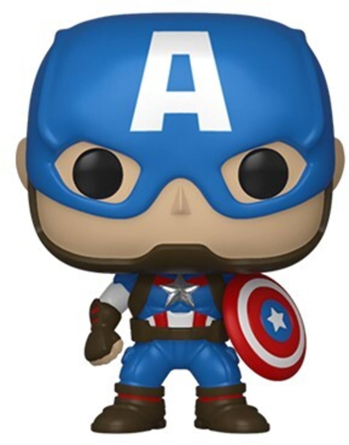 Alt View 1. Funko - FUNKO POCKET POP! & TEE: Marvel - Captain America - L (KD)   - APPAREL - Multicolor.