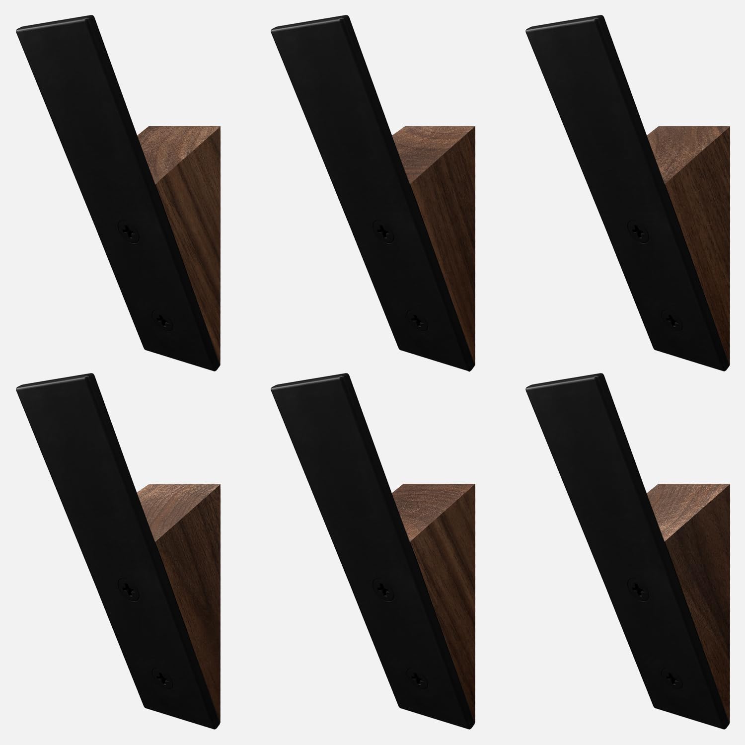 Black Walnut Pack of 6