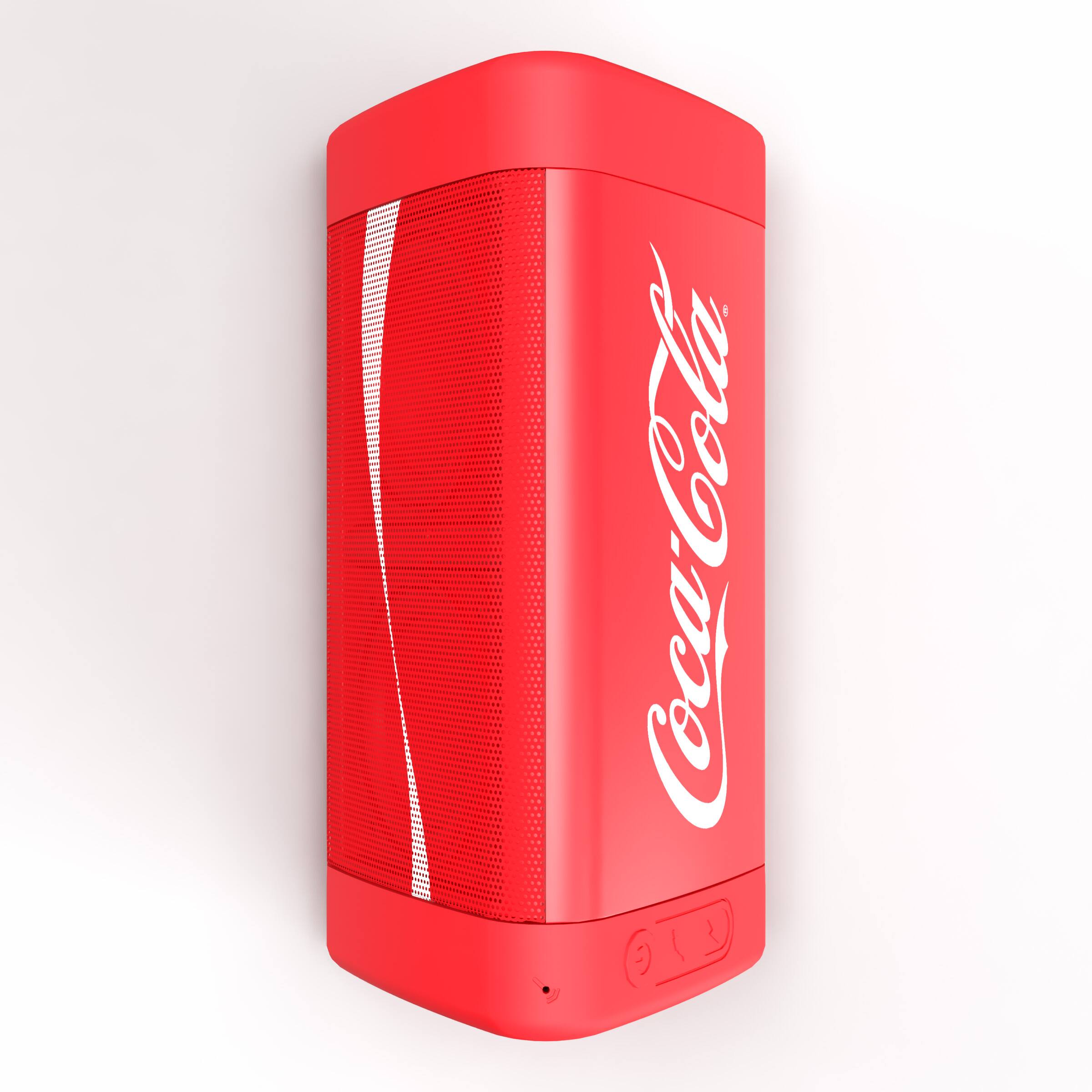 Back. OontZ - 3 Bluetooth Speaker, Coca-Cola.