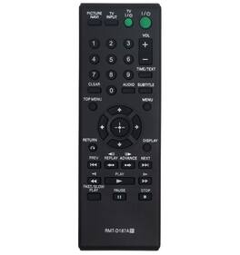 ZdalaMit - New RMT-D187A sub RMT-D189P Replacement Remote Control fit for Sony DVD CD Player - Black