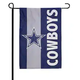 Evergreen Enterprises - Dallas Cowboys 12.5" x 18" Embellish Garden Flag - Multicolor