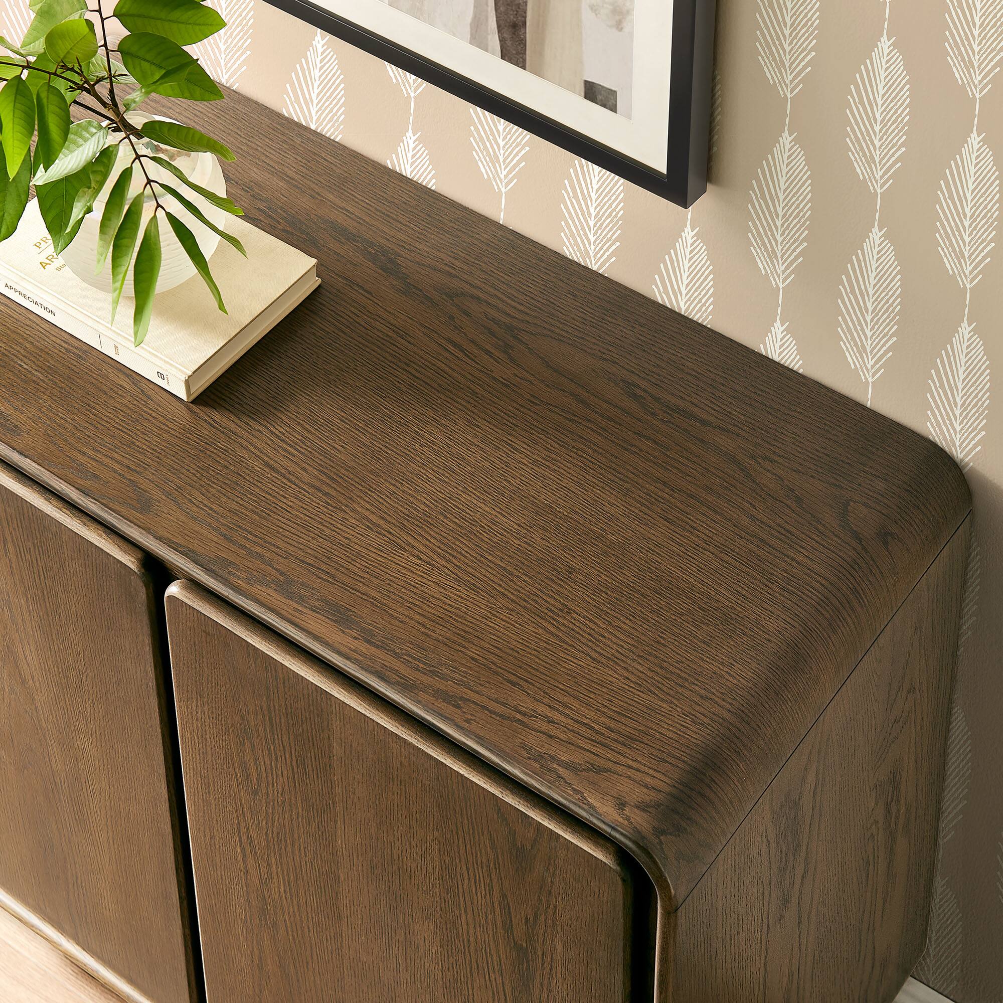 Alt View 1. Modway - Lumo 2-Door Accent Cabinet by Modway - Walnut.