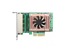 Front. QNAP - QNAP QXG-2G4T-I225 Quad-Port 2.5 GbE Network Expansion Card.