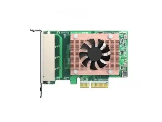 Front. QNAP - QNAP QXG-2G4T-I225 Quad-Port 2.5 GbE Network Expansion Card.