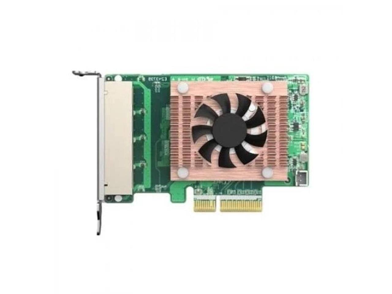 Front. QNAP - QNAP QXG-2G4T-I225 Quad-Port 2.5 GbE Network Expansion Card.