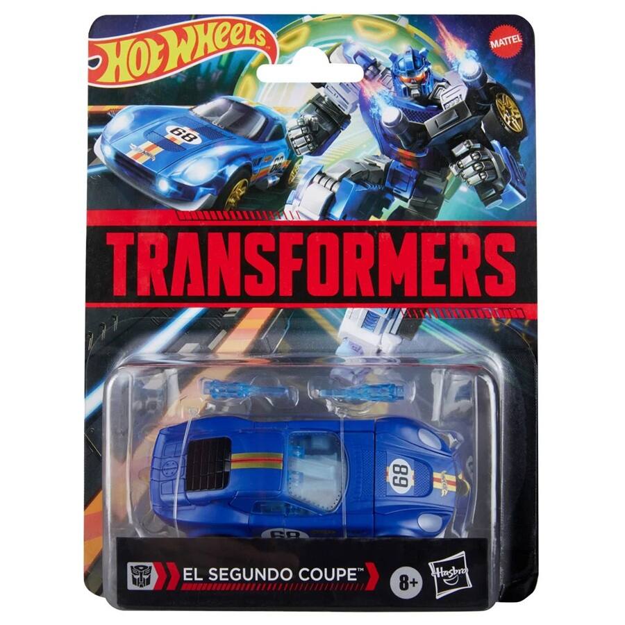 Hot Wheels  
TRANSFORMERS  
68  
EL SEGUNDO COUPE  
MATTEL  
Hasbro  
8+