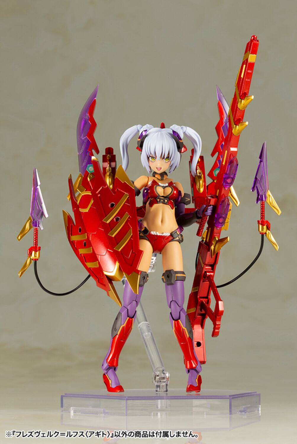 Alt View 4. PopMarket - Kotobukiya - Frame Arms Girl - Hresvelgr Rufus Agito Model Kit   - COLLECTIBLES - Multicolor.
