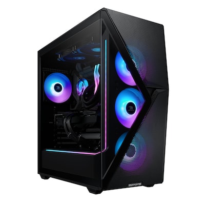 iBUYPOWER Slate MESH Gaming Desktop PC AMD Ryzen 9 9900X