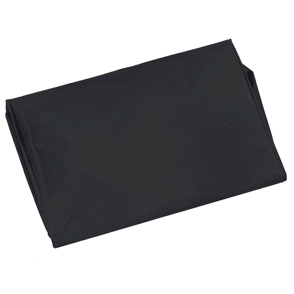 Angle. vidaXL - Cart Liner 100% polyester Durable - Black.
