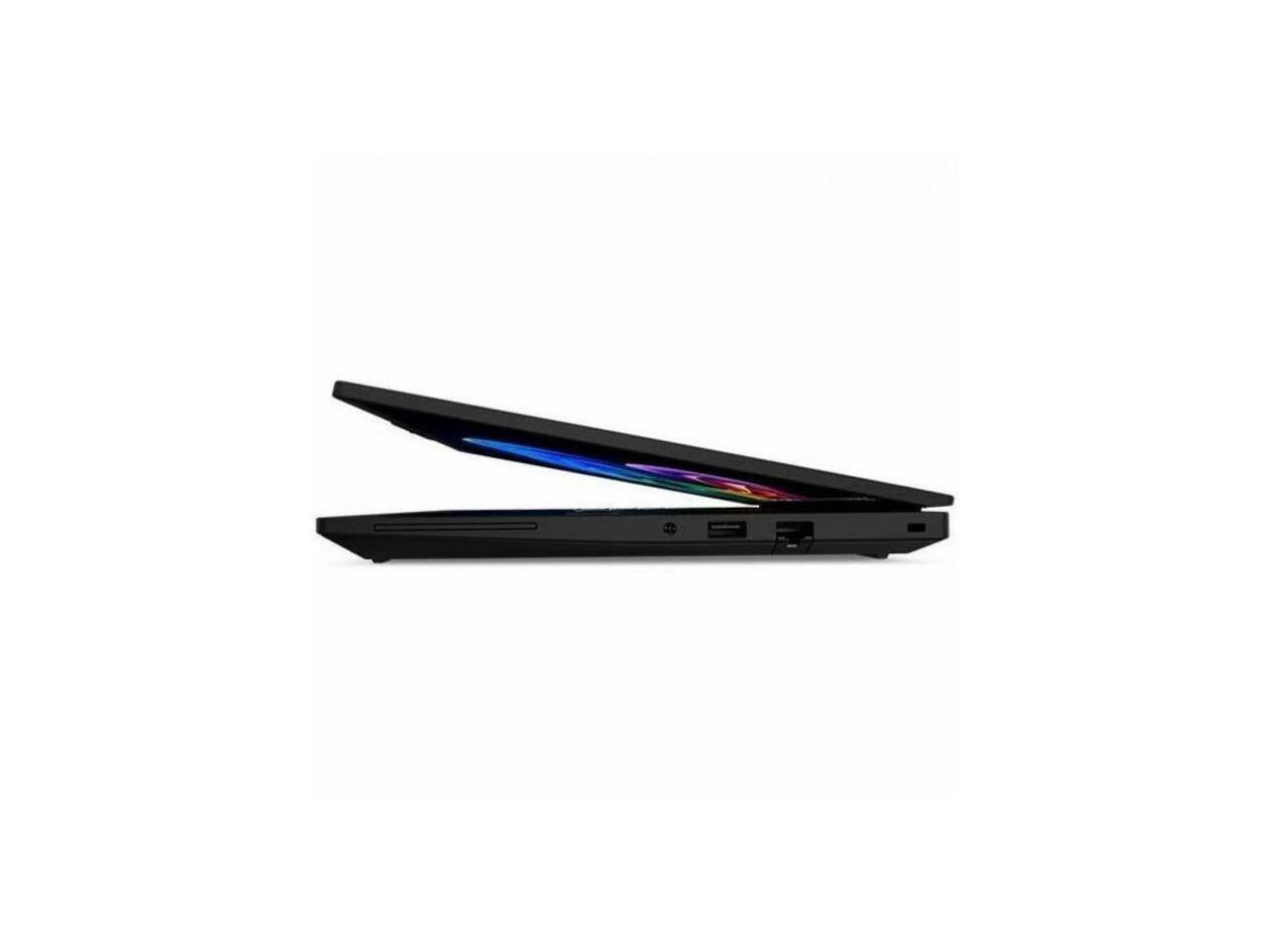 Alt View 5. Lenovo - Lenovo ThinkPad T14 Gen 7 21WN00BWUS 14" Copilot+ PC Notebook - WUXGA - 60 Hz - Intel Core Ultra 5 Series 3 325 - 32 GB - Black.