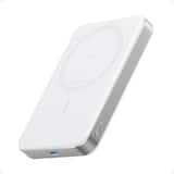 Anker - MagGo Power Bank, Ultra-Slim 10,000mAh Magnetic Battery Pack, Qi2 Certified 15W Ultra-Fast Portable Charger - White