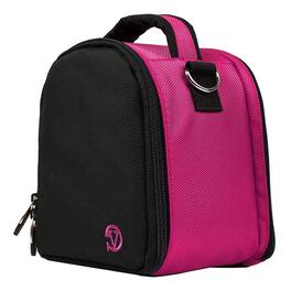 Kitcheniva - Small DSLR Camera Shoulder Bag Case For Canon EOS Rebel Hot Pink - Hot Pink