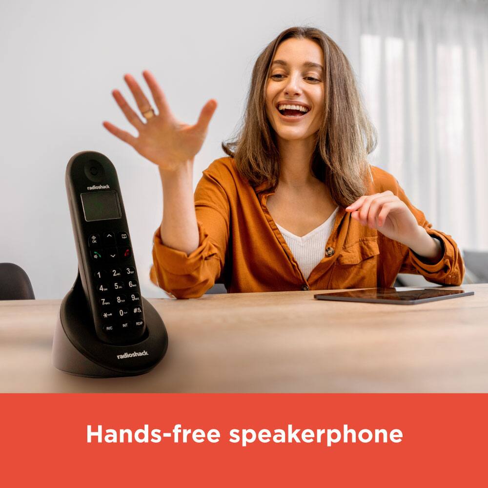 radioshack  
Hands-free speakerphone