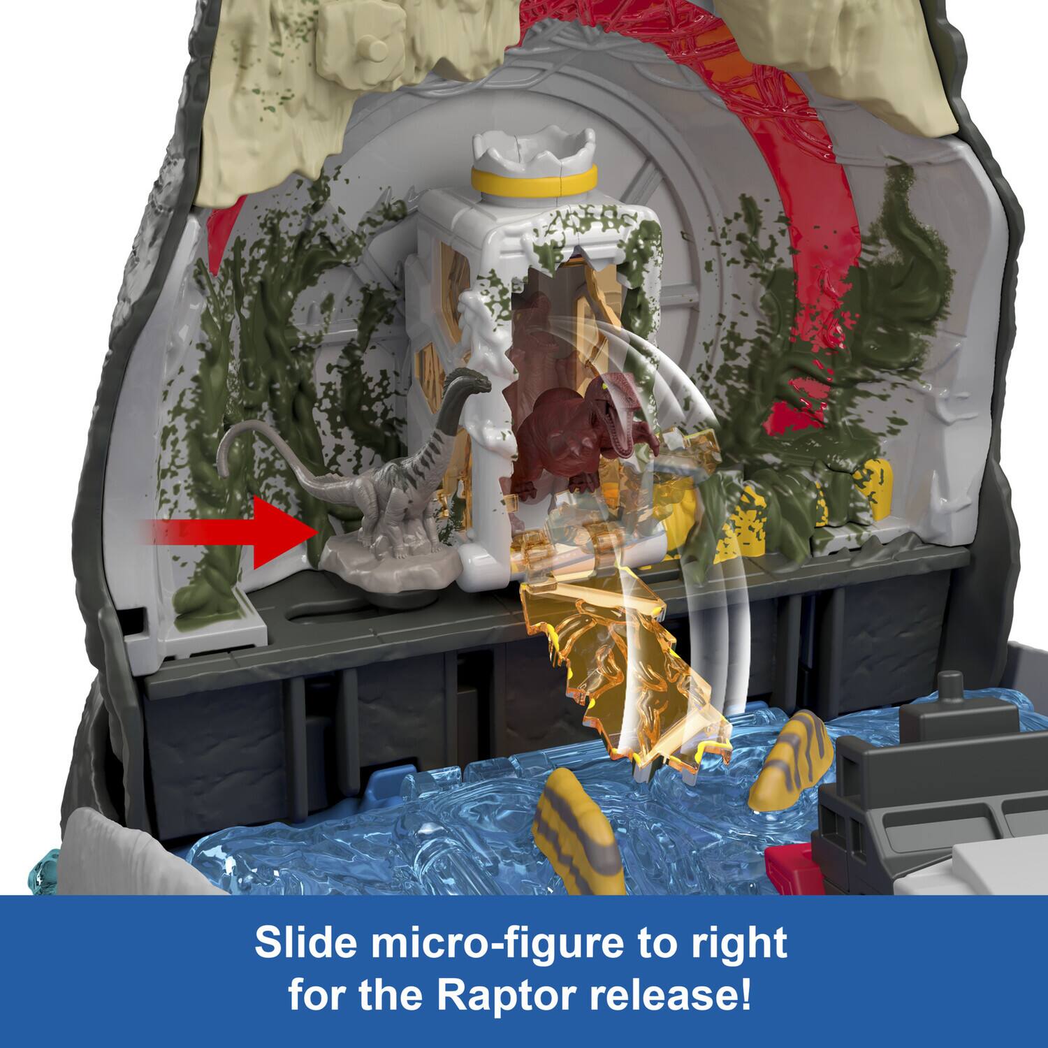 Slide micro-figure to right for the Raptor release!