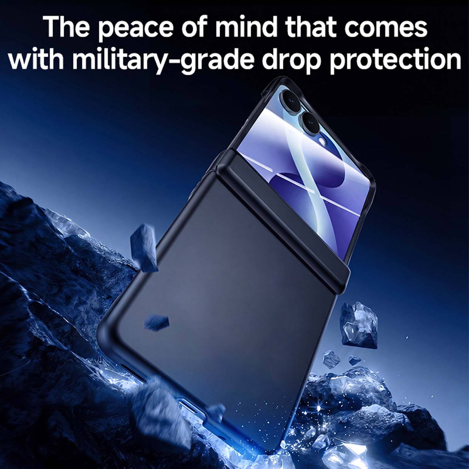 The peace of mind that comes with military-grade drop protection