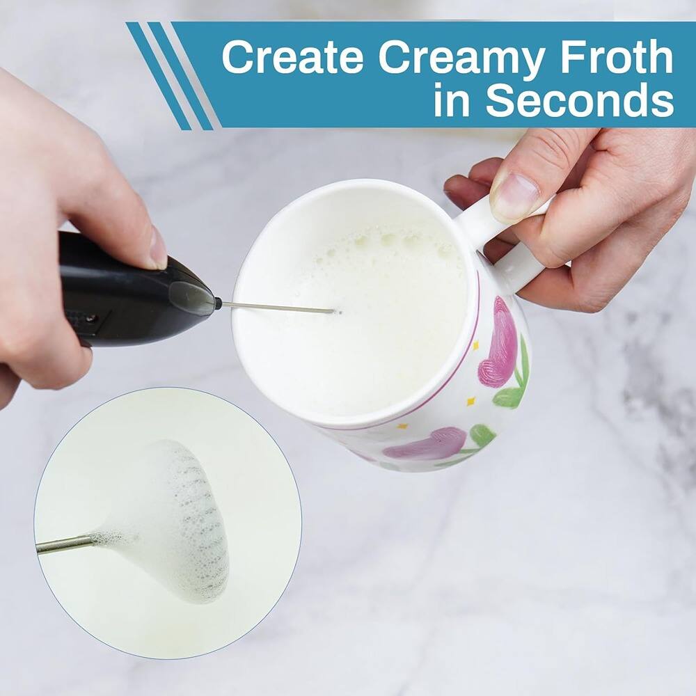 Create Creamy Froth in Seconds