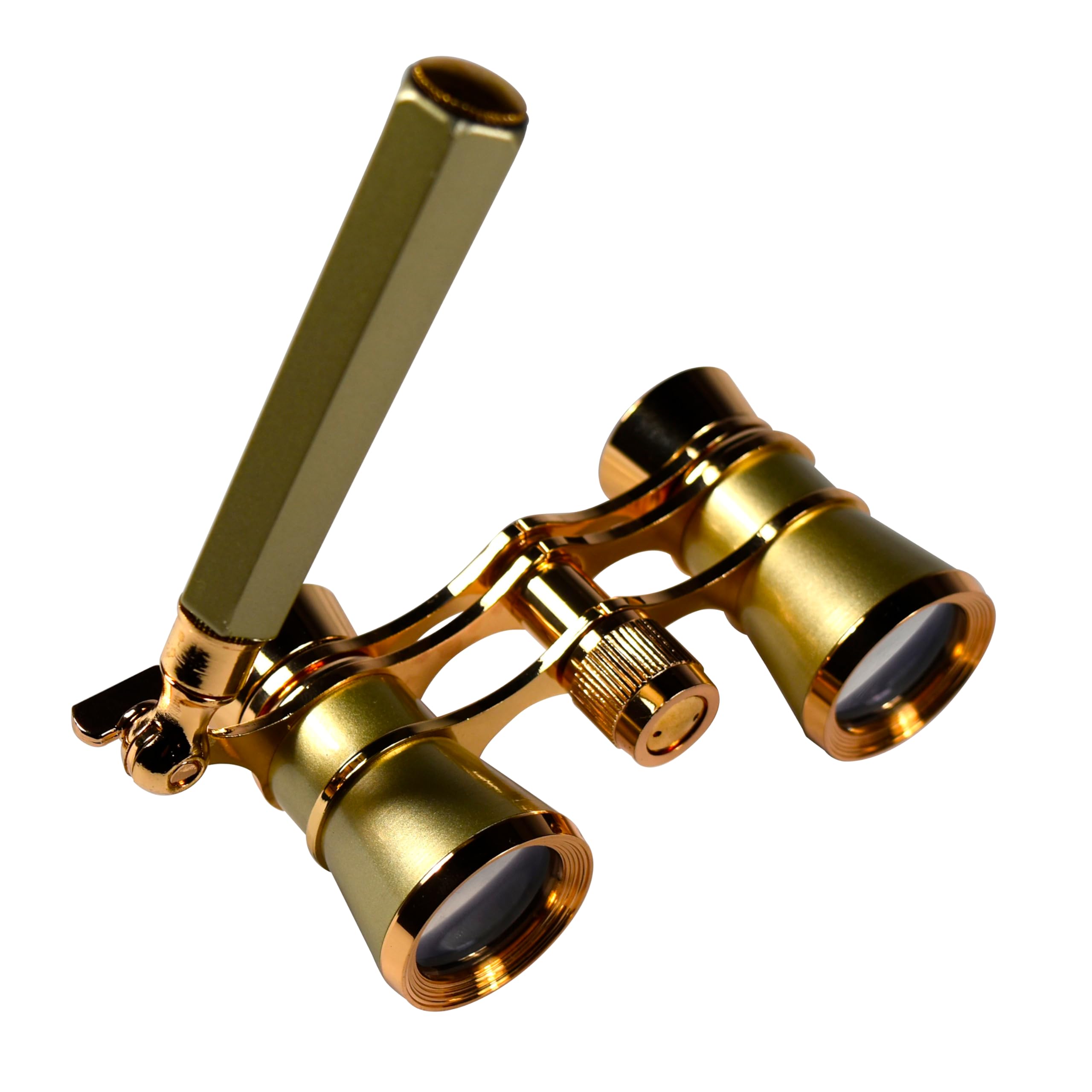 Alt View 2. HQRP - HQRP 3x25 Opera Glasses Theater Binoculars Black with Gold Trim, Built-in Extendable Handle, Crystal Clear Optics.