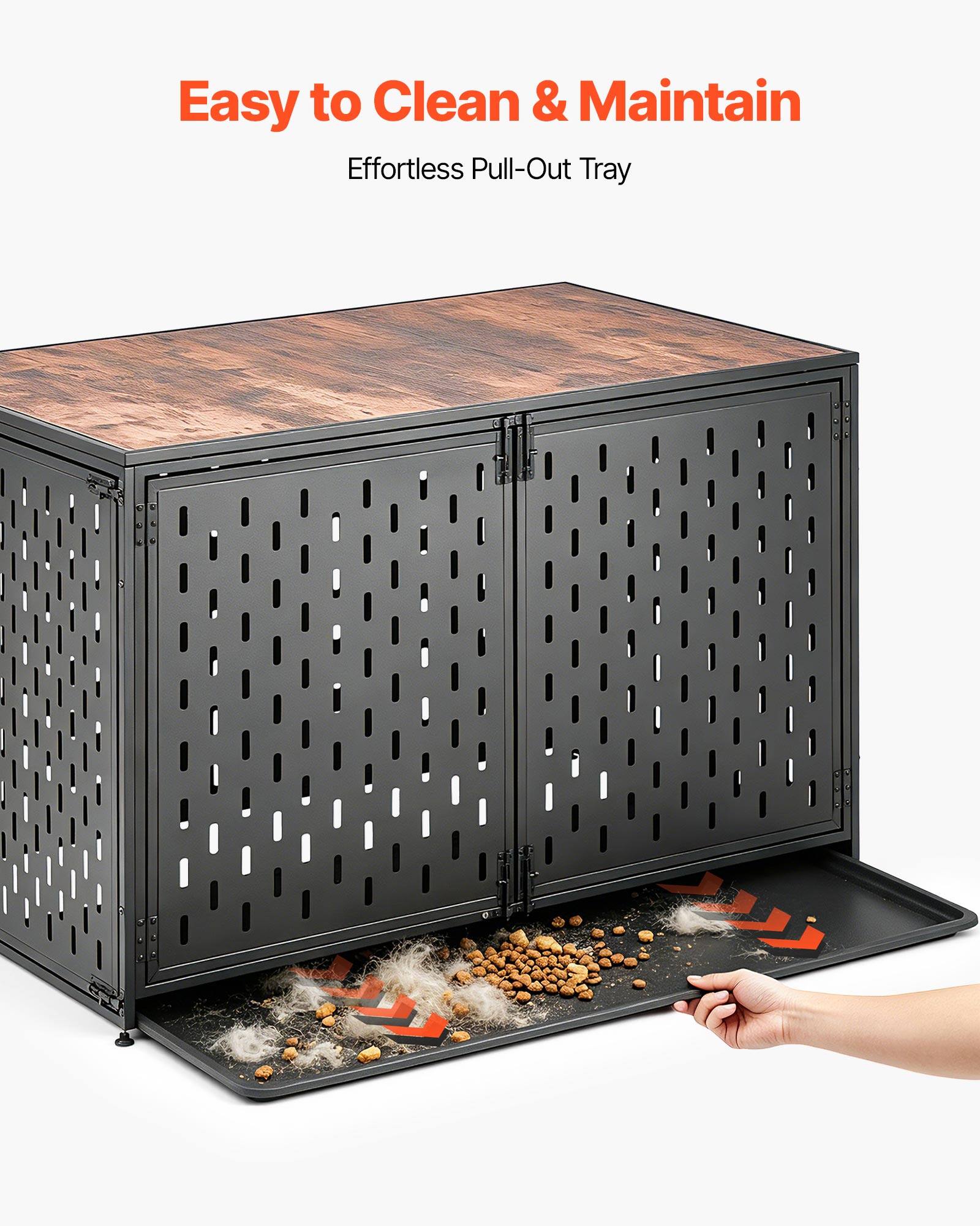 Easy to Clean & Maintain  
Effortless Pull-Out Tray
