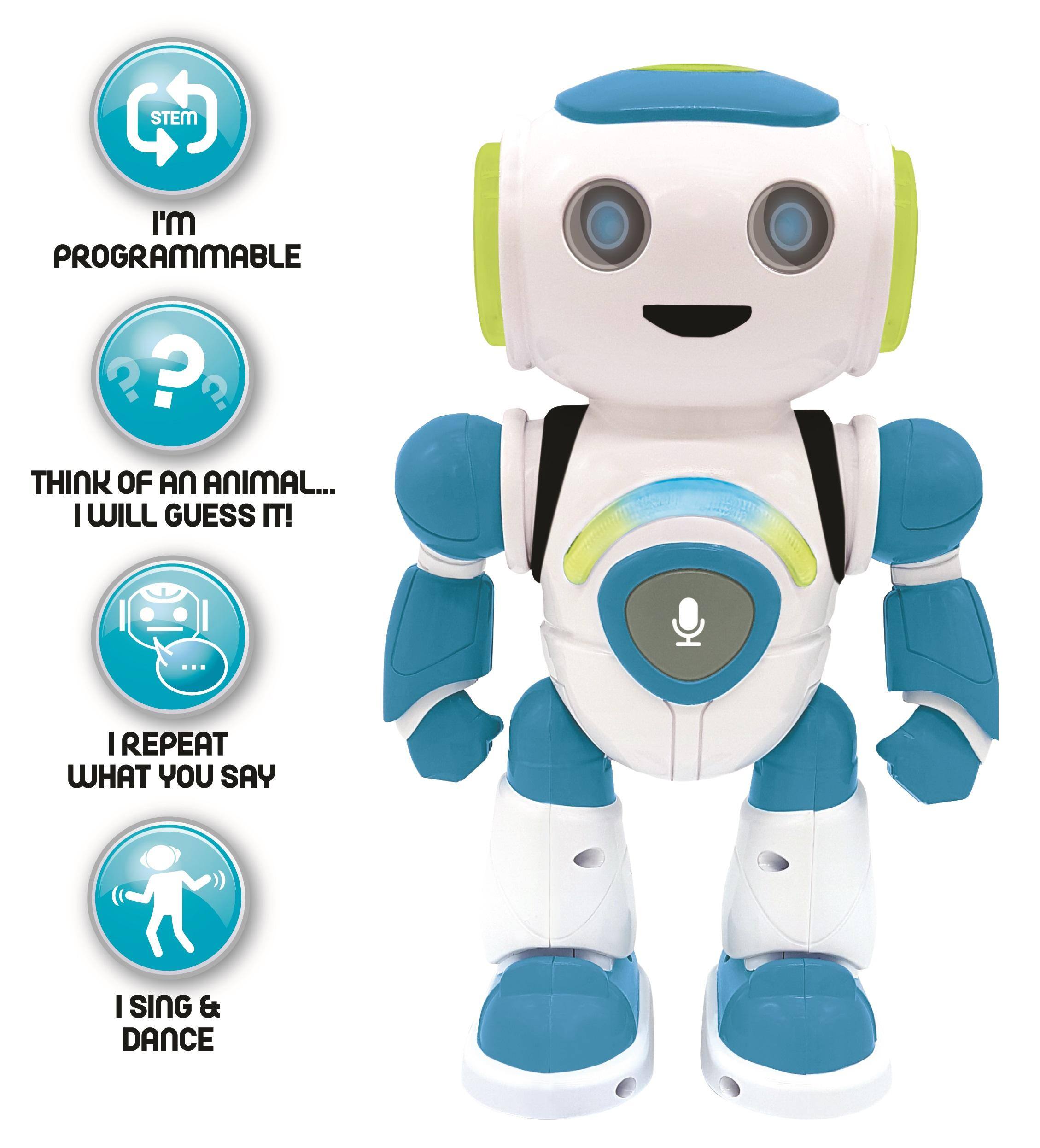 STEM
I'M PROGRAMMABLE
? ? 
THINK OF AN ANIMAL... I WILL GUESS IT!
...
I REPEAT WHAT YOU SAY
I SING & DANCE