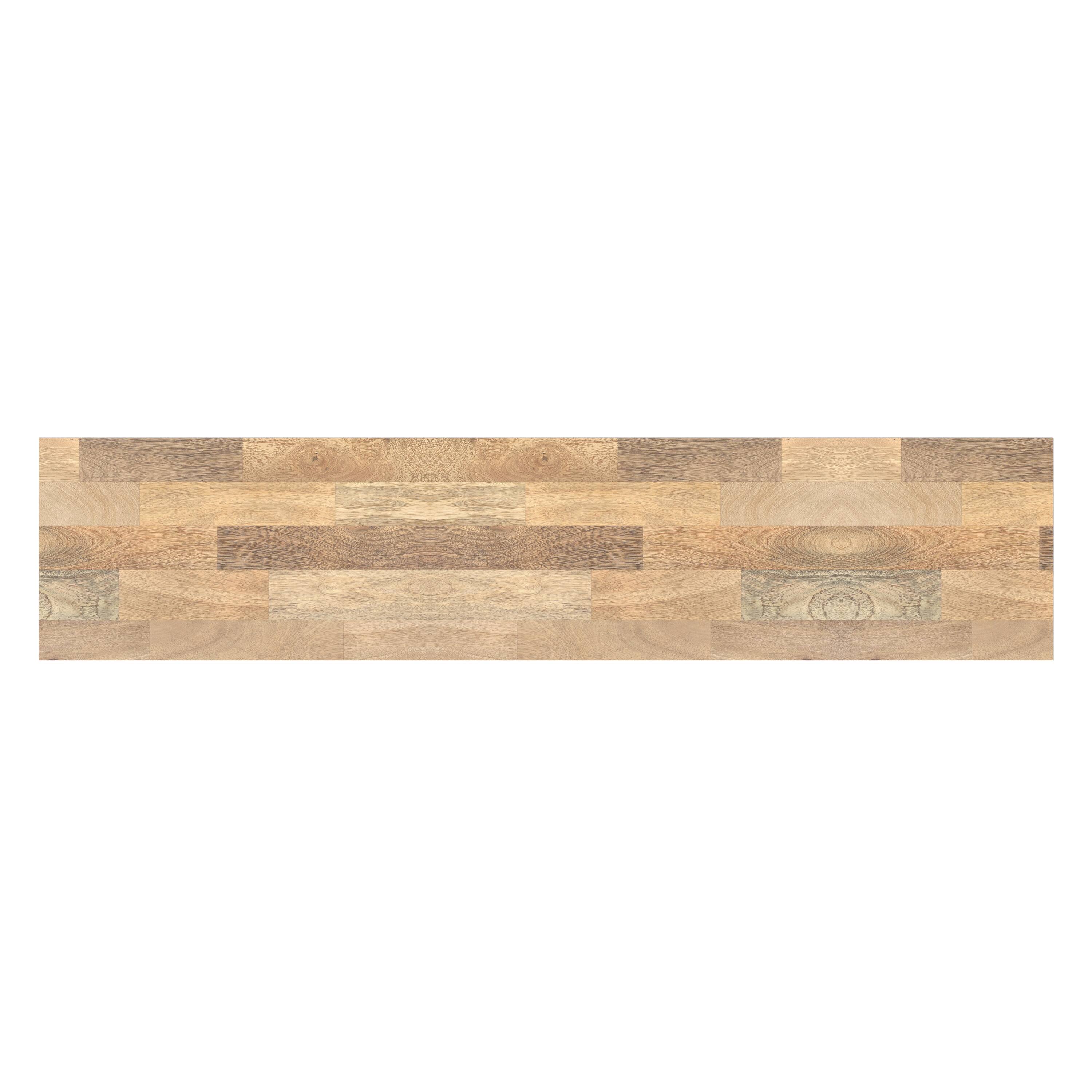 Alt View 2. Simpli Home - Hunter Solid Mango Wood 68 inch Wide Industrial TV Media Stand For TVs up to 75 inches - Natural.