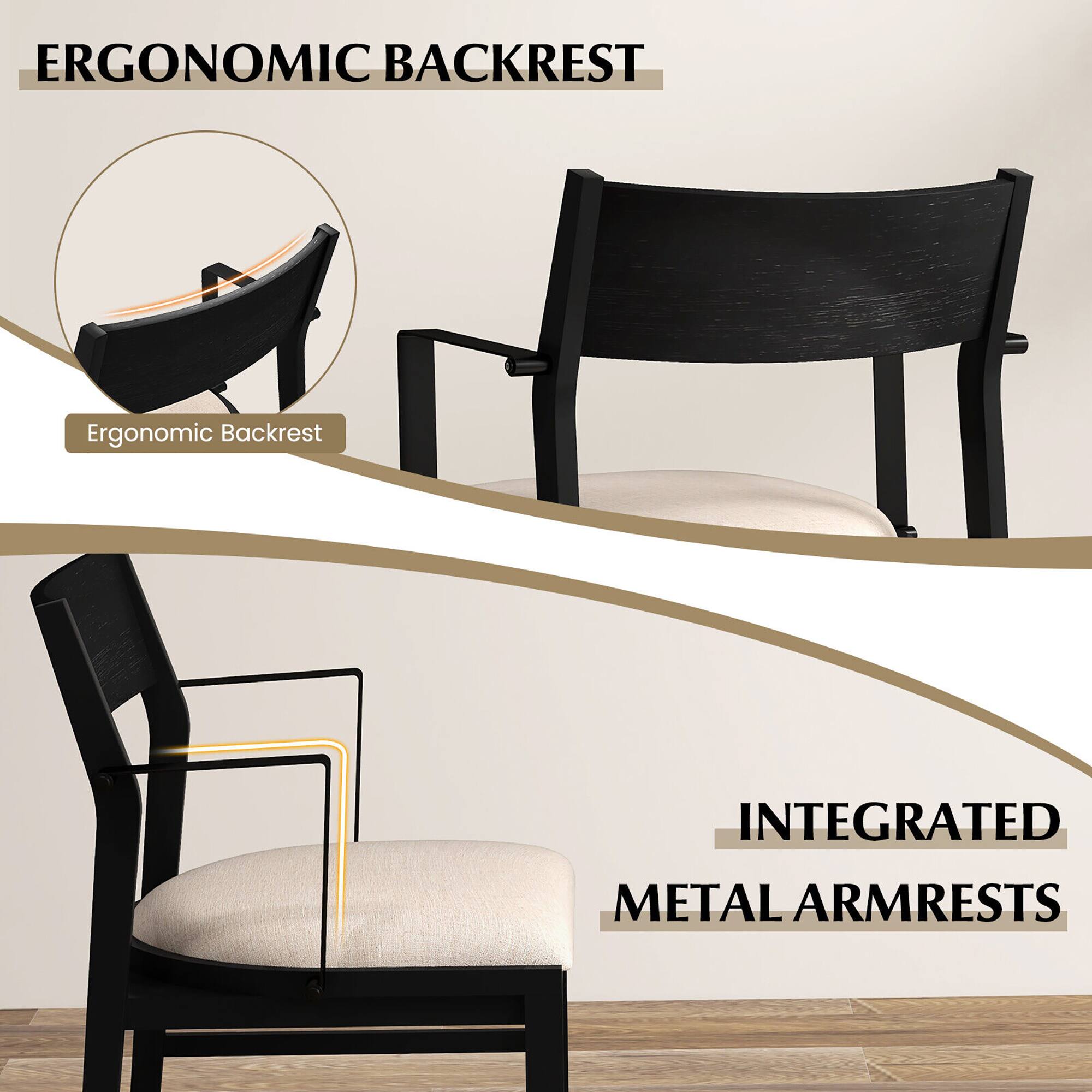 ERGONOMIC BACKREST

Ergonomic Backrest

INTEGRATED METAL ARMRESTS