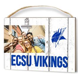 Jardine - ECSU Vikings 8'' x 10'' Weathered Design Clip It Frame - White