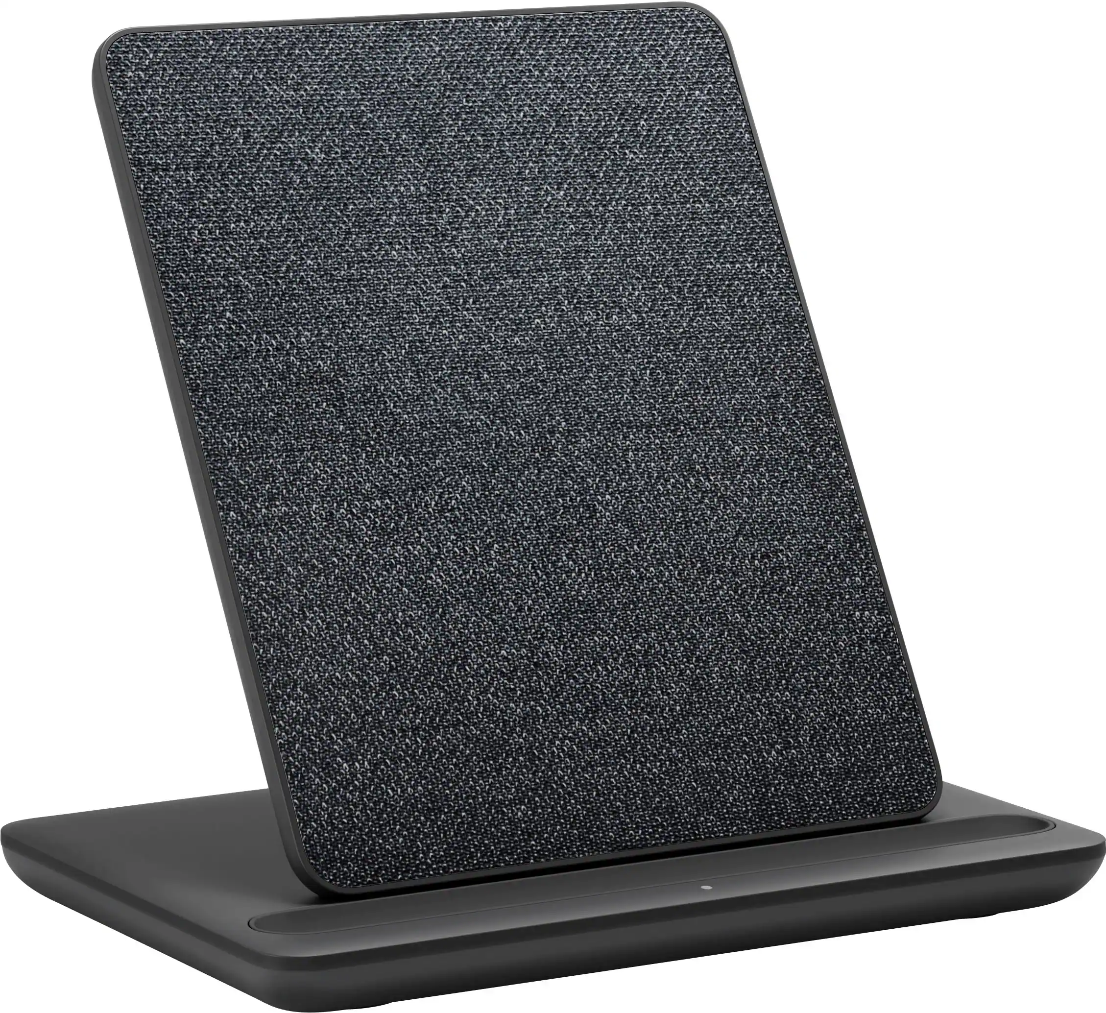 Front. Amazon - Wireless Charging Dock for Kindle Paperwhite Signature (2022 & 2024 Releases) and Kindle Colorsoft Signature Edition - Black.