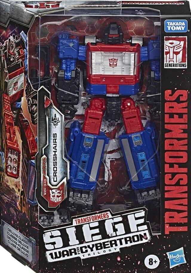 TAKARA TOMY GENERATIONS CROSSHAIRS TRANSFORMERS WPC-S459 DHO TRANSFORMERS DELUXE CLASSE DE DELUXE KLASSE CLASS OLLU SIEGE FOR CYBERTRON TRILOGY WAR Hasbro 8+