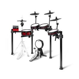 Alesis - Nitro Ultimate 9-Piece Professional Electronic Drum Kit (Bluetooth)