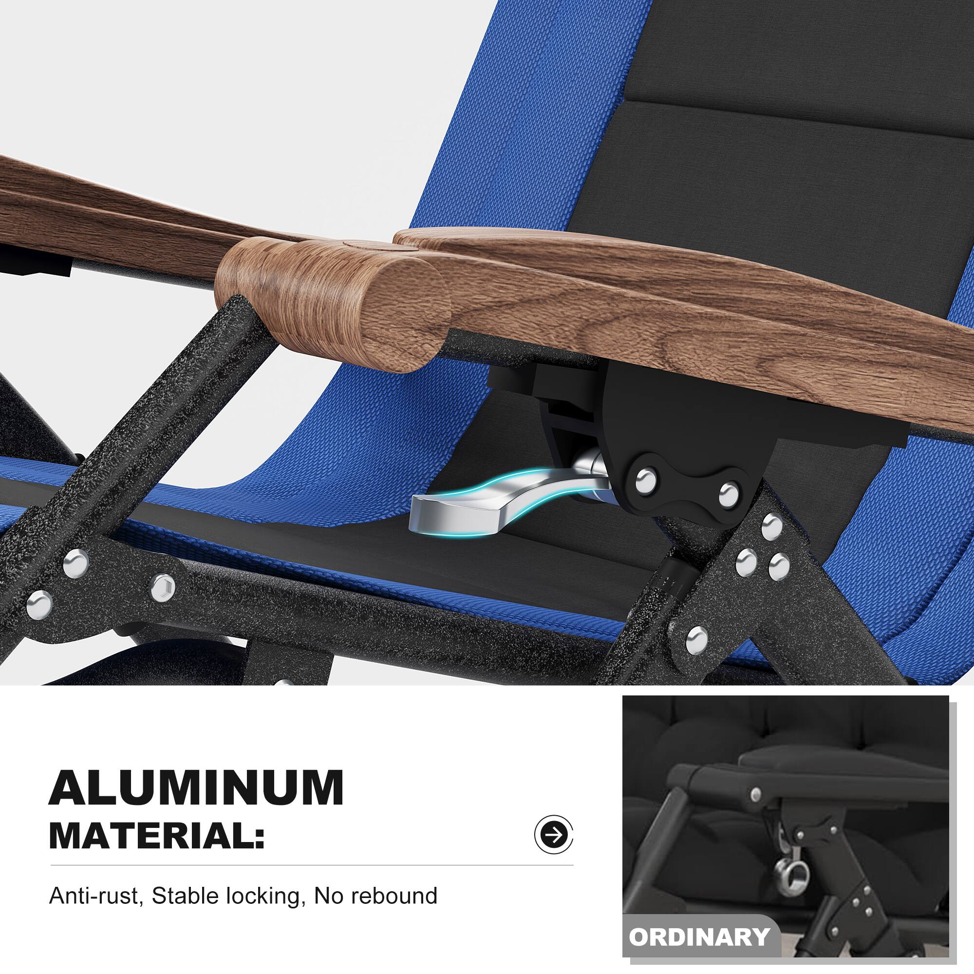 ALUMINUM MATERIAL:  
- Anti-rust, Stable locking, No rebound  

ORDINARY