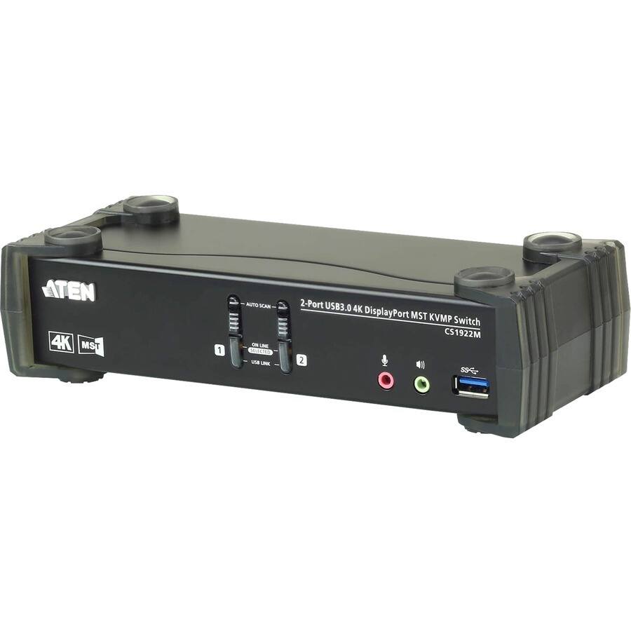 ATEN 4K MSU

1. AUTO SCAN OM UNE SELECTED usa UNK

2-Port USB3.0 4K DisplayPort MST KVM Switch CS1922M