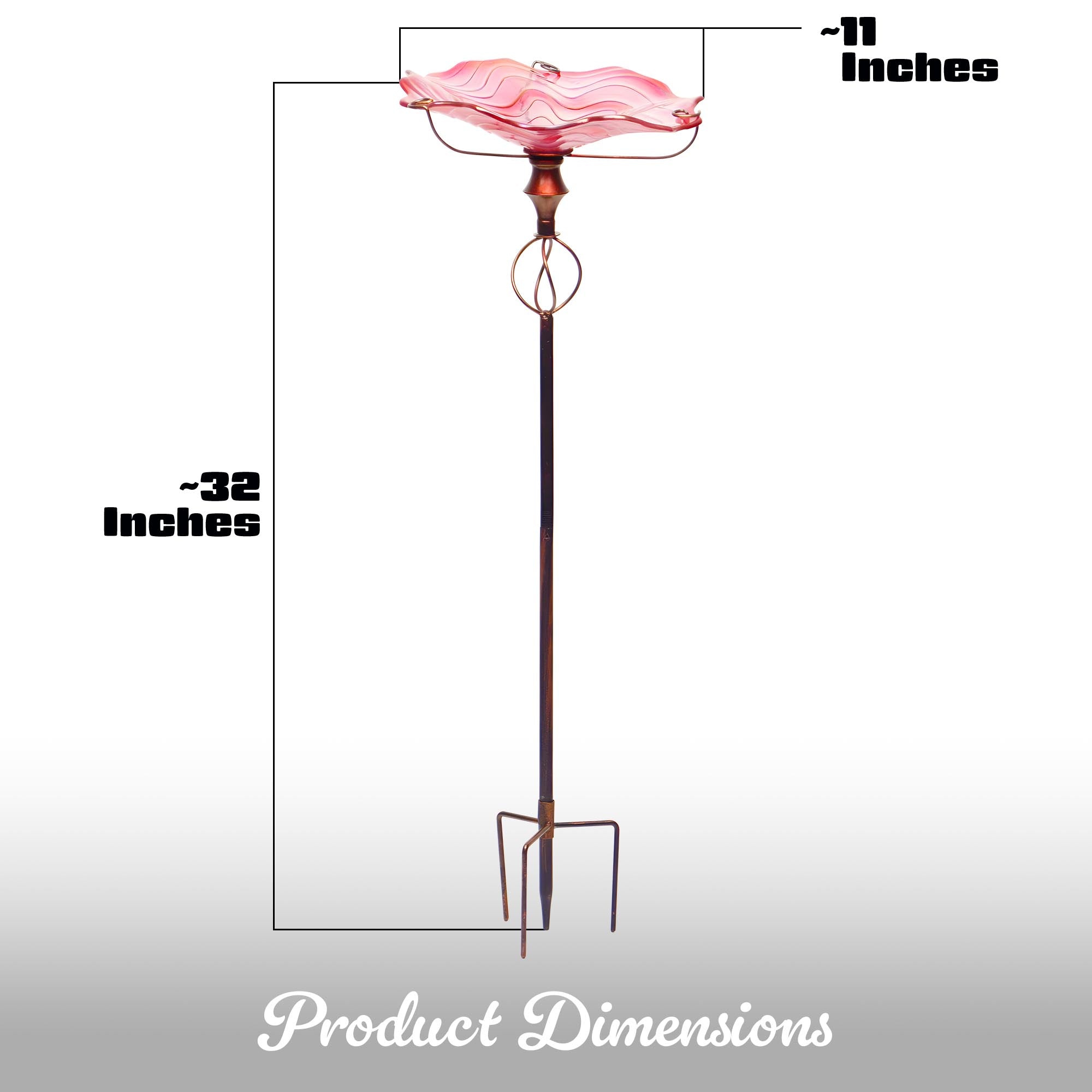 - 11 Inches
- 32 Inches

Product Dimensions