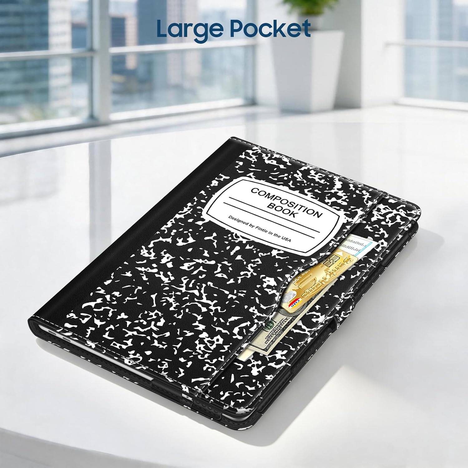 Large Pocket COMPOSITION BOOK Designed by FONDIO and the URA.