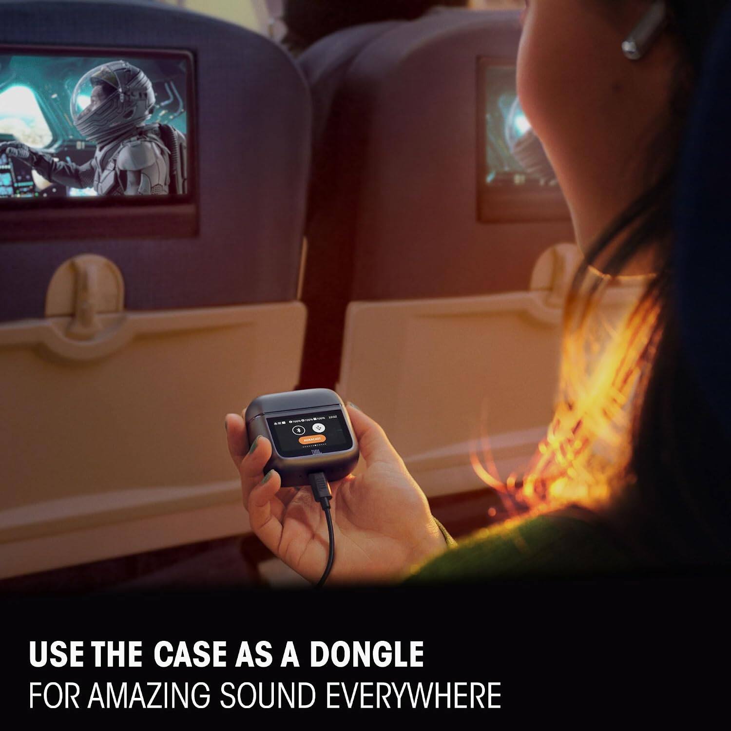 USE THE CASE AS A DONGLE FOR AMAZING SOUND EVERYWHERE