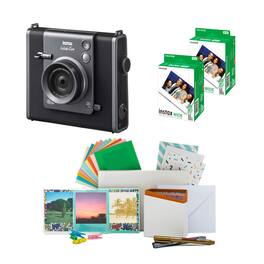 Fujifilm - Instax Wide Evo Hybrid Instant Camera with Wide Film Accessories Bundle