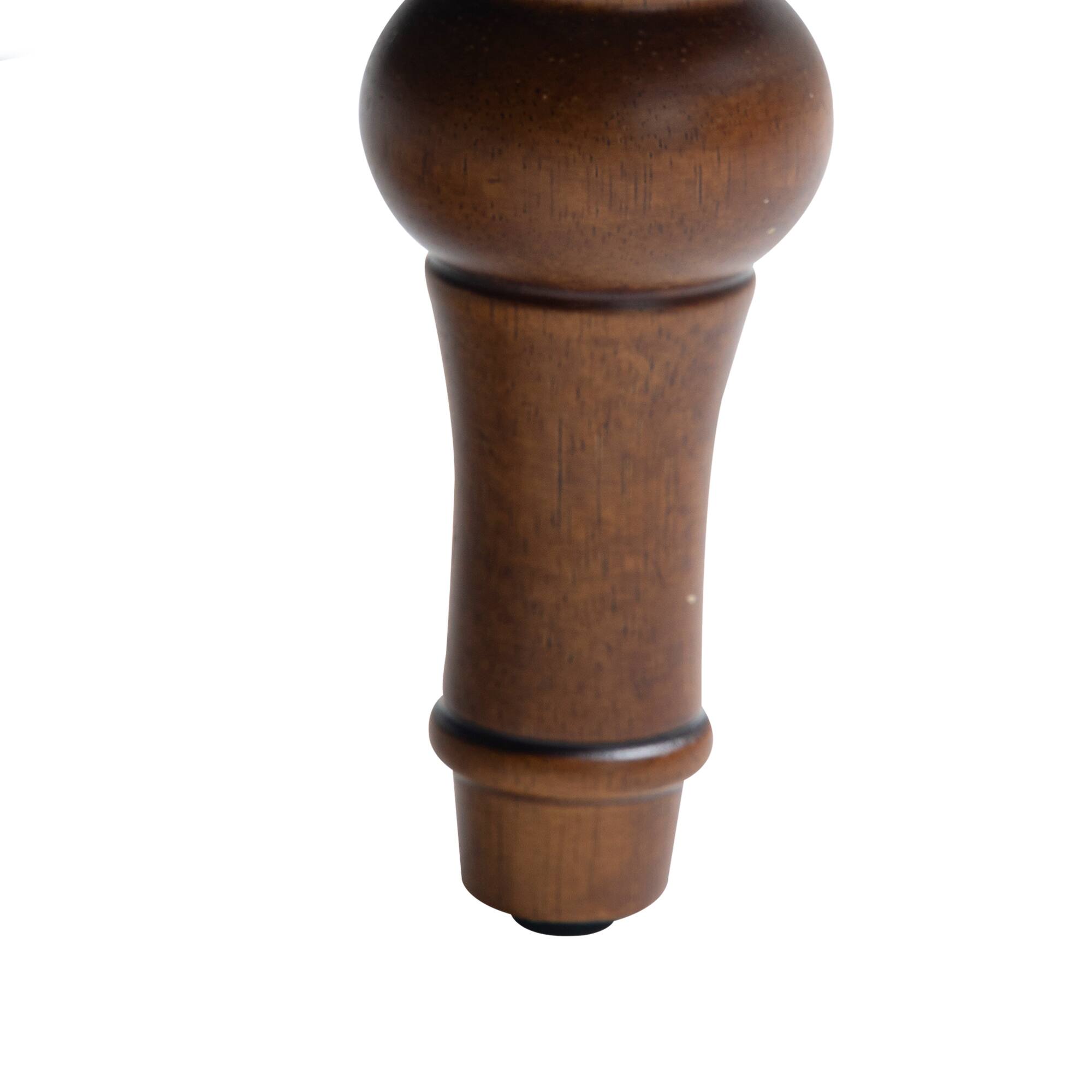 Alt View 2. GOODSILO - Comfortable Upholstered Accent Armchair with Ergonomic Support and Retro Wooden Legs for Living Room or Office - Blue.