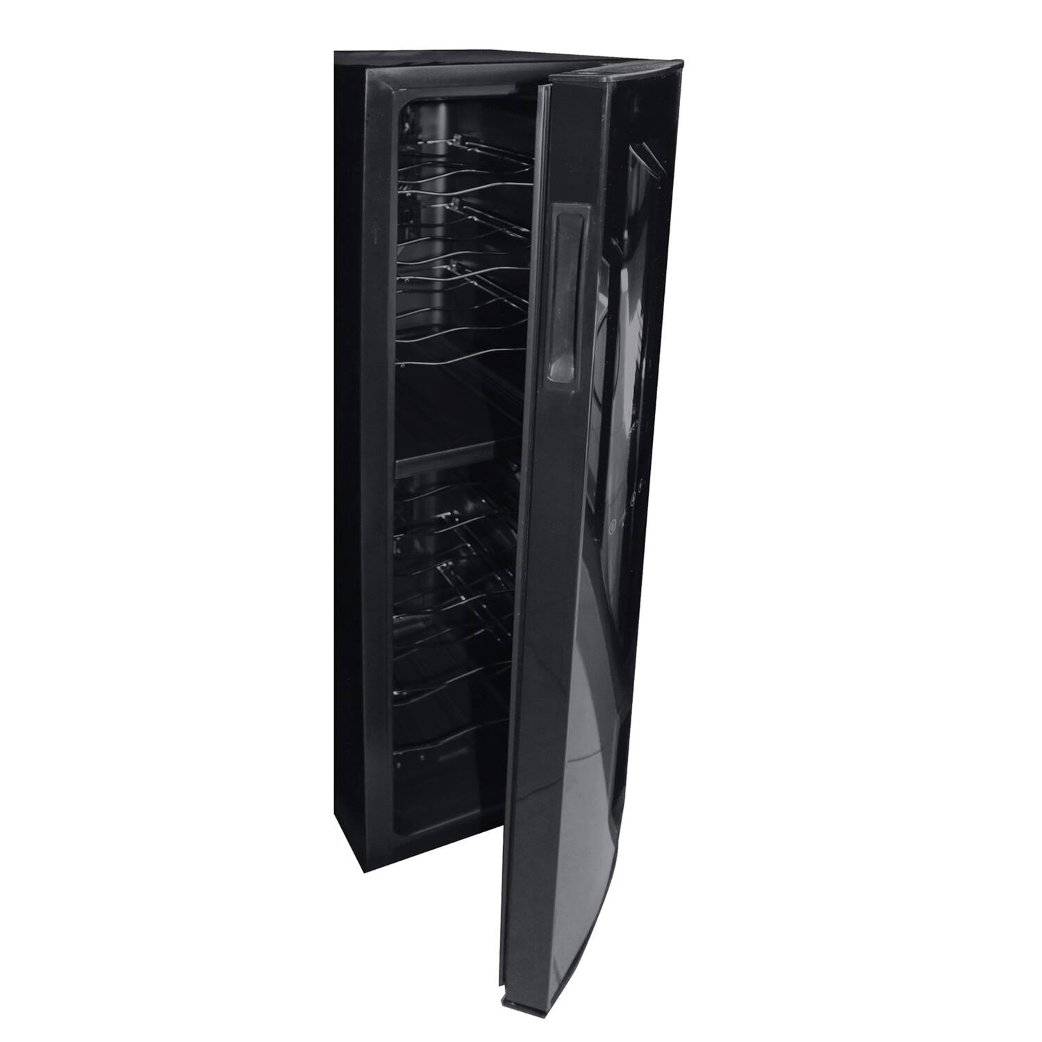 Back. Koblenz - Wine Cooler 18 Bottle Capacity - Black.