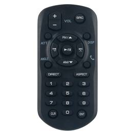 ALLIMITY - Replacement Remote Control RM-RK258, Fit for Sony DVD recorder KW-V21BT KWV21BT KWV12 KW-M25T KW-V11 KW-V12 KWM25T - Black