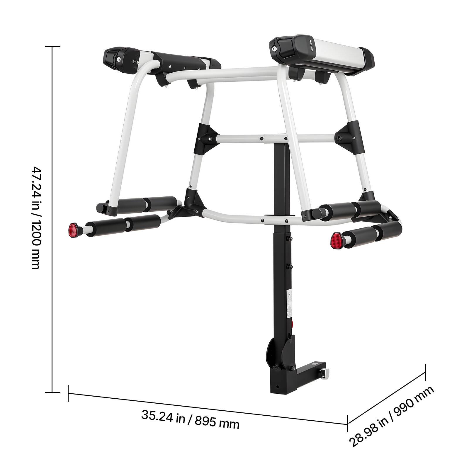 47.24 in / 1200 mm  
35.24 in / 895 mm  
28.98 in / 990 mm