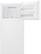 Alt View 3. Whirlpool - 19.2 Cu. Ft. Top-Freezer Refrigerator - White.
