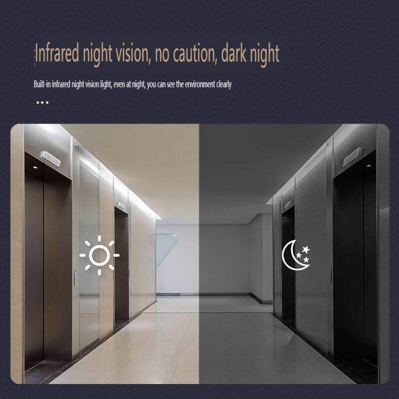 Infrared night vision, no caution, dark night

Built-in infrared night vision light, even at night, you can see the environment clearly
