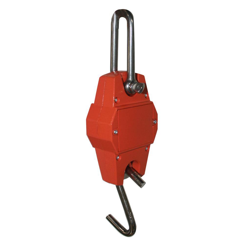 Left. Sportsman Pro-Series - Digital Hanging Scale with 660 lbs Capacity - Orange.