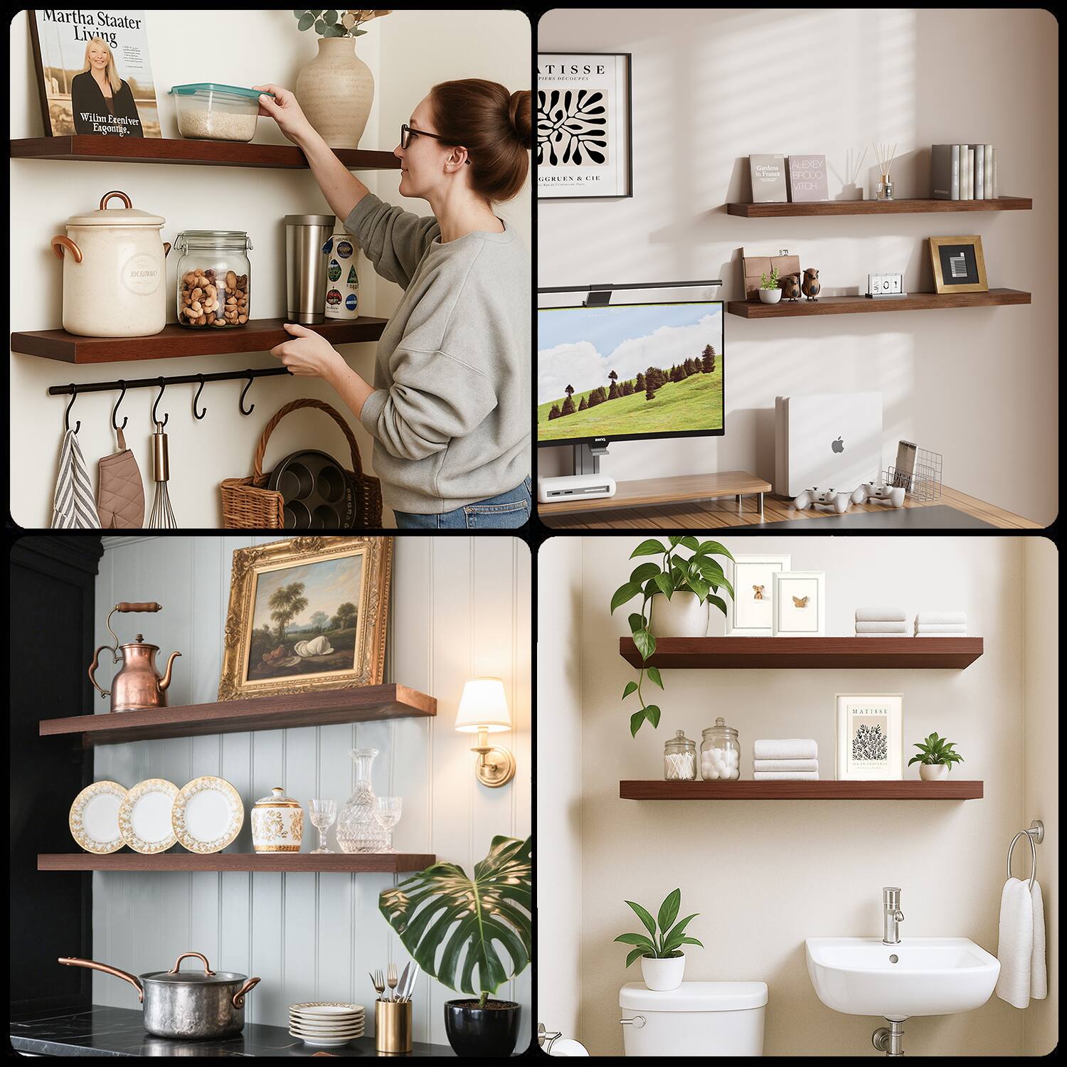 Martha Stewart Living  
Willow Creek Pottery  
Elegant  

TISSE  
GROUEN & CIE  

CALL OF THE WOODS  
EDDY ROGERS  

MATINEE