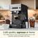 The text on the image reads: "Cuisinart Café-quality espresso at home. The coffee shop on your countertop brews hot or cold espresso-based beverages with ease."