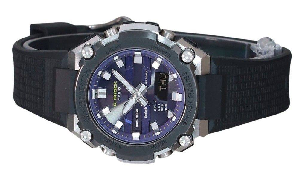 LIGHT G-SHOCK G-SHOCK CASIO ADJUST SOLAR TOUGH SEARCH WR THU RESIST RCVD OST REM HND Bluetooth SHOCK MODE