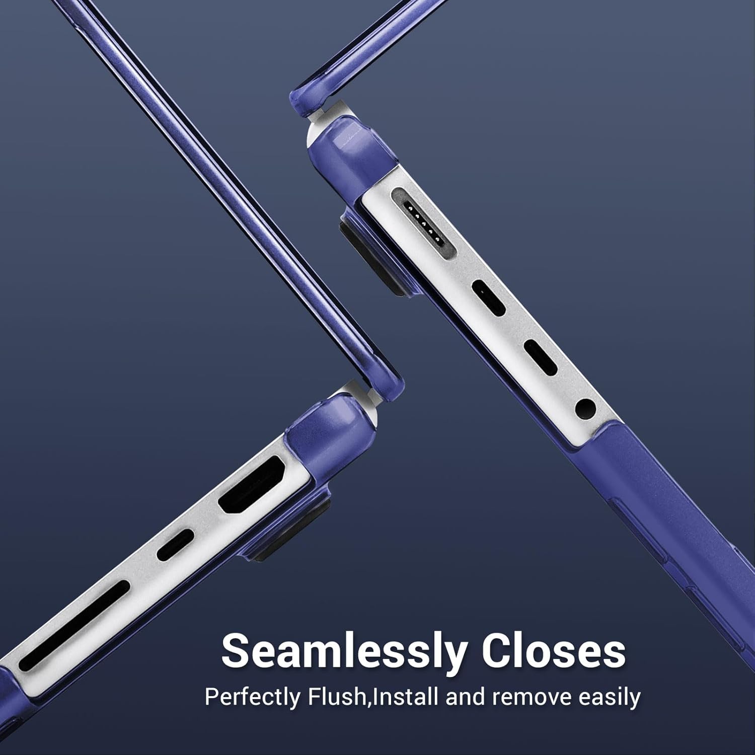 Seamlessly Closes  
Perfectly Flush, Install and remove easily