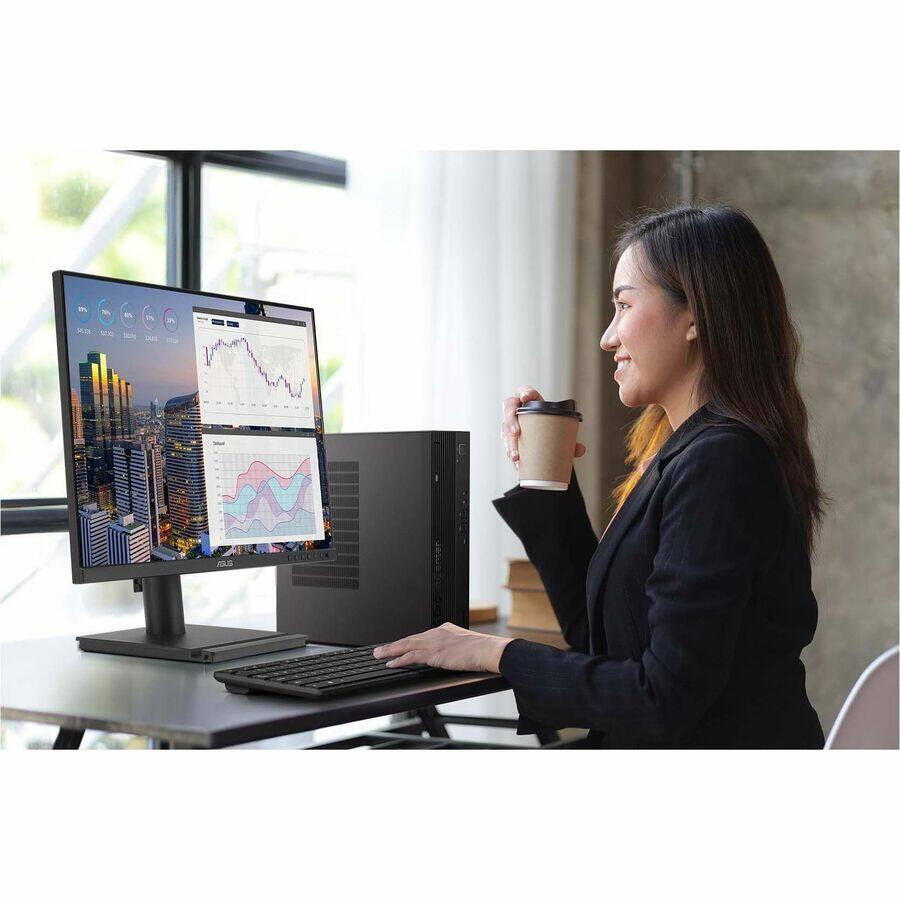 Alt View 8. ASUS - Asus BE248CFN 24" Class WUXGA LED Monitor - 16:10 - Black - 24.1" Viewable - In-plane Switching (IPS) Technology - LED - Black.